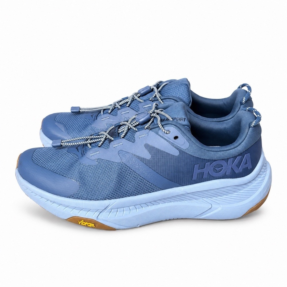 Hoka One One Transport Real Teal Dusk 1123154 RLTL Women's 10.5 B Running Shoes